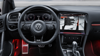 Volkswagen Put Some Big Ass Touchscreens In The Golf R